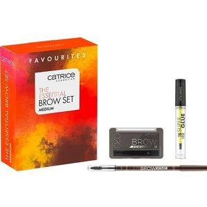 Catrice - The Essential Brow Set - Wenkbrauw Make-up - Bruin