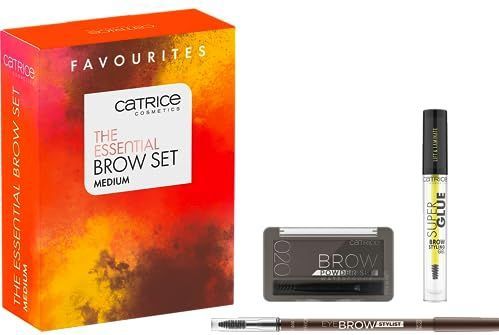 Catrice - The Essential Brow Set - Wenkbrauw Make-up - Bruin