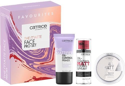 Catrice - The Matte Face Pro Set - Make-up Set - Diverse Producten - 10 g, 50 ml, 30 ml