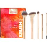 Catrice - Pro Essential - Kwastenset - Goud - Synthetisch - Set van 5