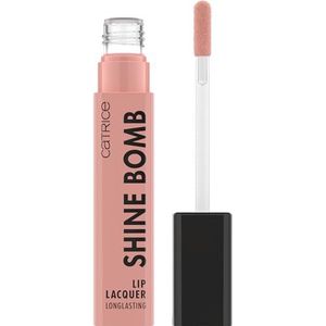 Catrice Shine Bomb Lip Lacquer, lippenstift, nr. 010, nude, langdurig, direct resultaat, glanzend, kleurintensief, veganistisch, olievrij, zonder parabenen, zonder microplastic deeltjes, per stuk