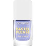 Catrice Pastel Please Nagellak nr. 020, blauw, duurzaam, sterk gepigmenteerd, glinsterend, intense kleur, zonder aceton, veganistisch, zonder microplasticdeeltjes, zonder parfum, 10,5 ml