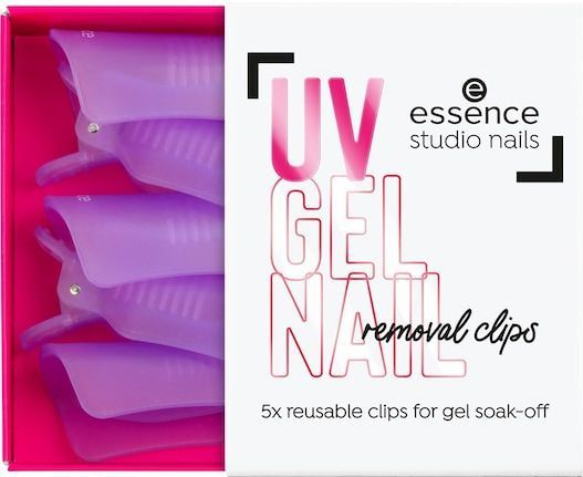 Essence - Studio Nails - UV Gel Nail Verwijderclips - 5 Stuks