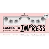 essence - Lashes To Impress - Nepwimpers - Pre-Cut - Zwart