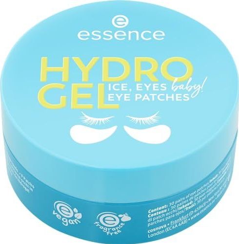 essence Hydro Gel Eye Patches Ice, Eyes, Baby! 30 Pairs 90 rg