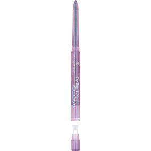 essence META GLOW duo-chrome eye potlood, nr. 02, blauw, langdurig, sterk gepigmenteerd, wisvast, kleurintensief, veganistisch, waterbestendig, zonder microplasticdeeltjes, nanodeeltjes vrij, per stuk