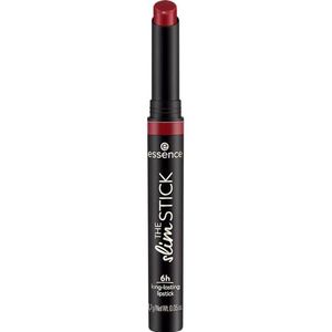 Essence THE Slim Stick Lippenstift, nr. 107, rood, langdurig, voedend, expresresultaat, kleurintensief, mat, veganistisch, zonder parfum, zonder alcohol, zonder parabenen, 1 stuk (1,7 g)