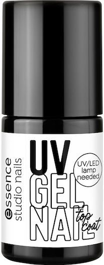 Essence - Studio Nails - UV Gel Nail Top Coat Tint - 01 Perfect Ending - 5 ml