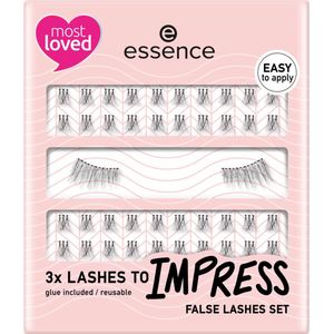 Essence - 3x Lashes To Impress - Nepwimpers - Set Van Drie