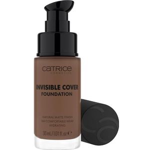 Catrice Invisible Cover Foundation, hydraterend, langhoudend, matterend, natuurlijk, mat (30ml)