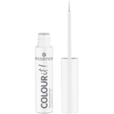 essence - COLOUR it! - Vloeibare Eyeliner - Wit - 3 ml