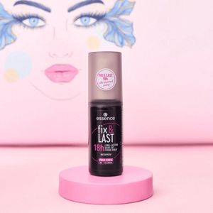 essence - Fix & LAST 18h - Make-up Spray - 50 ml - Veganistisch, ongeparfumeerd, vrij van microplastics
