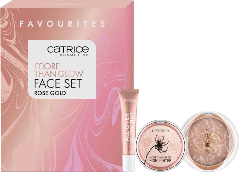 Catrice - More Than Glow - Gezichtsset - Rose Goud - Inclusief Highlighter en Bronzer
