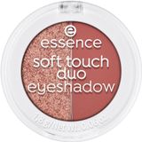 essence - Soft Touch Duo - Oogschaduw - Tint 01 Bronze - 1 g