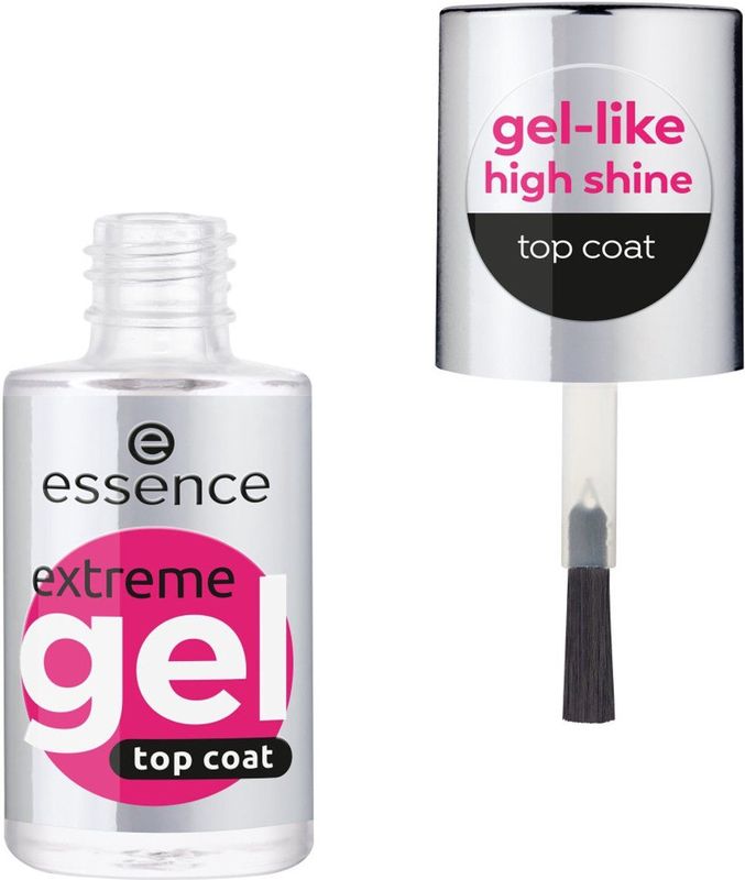 Essence - Extreme Gel Top Coat - Nagellak - Gloss To Go - 8 ml