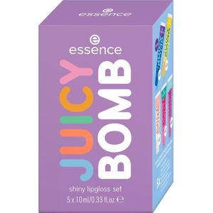 essence - Juicy Bomb Gift Set - Lipgloss Set - 5 st - Cosmetica