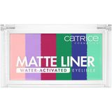 Catrice - Matte Liner - Eyeliner Palette - Multikleur - Watergeactiveerd