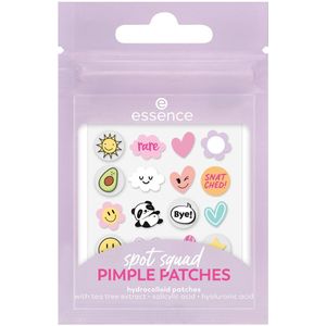 essence - Spot Squad - Hydrocolloïde Pimple Patches - 32 Stuks - Tea Tree Extract