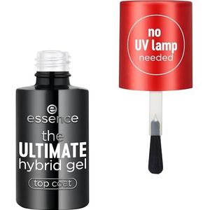 Essence - The Ultimate Hybrid Gel Top Coat - Transparant - 8 ml