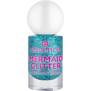 essence Mini Nail Polish Nagellak, Nr. 07 - Mermaid Glitter, 5 ml