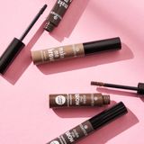 Essence - Make Me Brow - Wenkbrauw Gel Mascara - Donkerbruin - 3-in-1 Formule