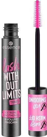 Essence - LASH WITHOUT LIMITS EXTREME LENGTHENING & VOLUME MASCARA - Zwart - 13 ml