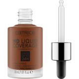 Catrice - HD Liquid Coverage Foundation - Tint 097 Cool Mocha - 30 ml