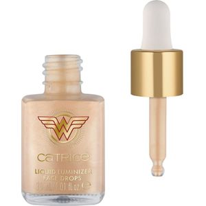 Catrice Wonder Woman Liquid Luminizer - Gouttes pour le visage - Naturel brillant - Rosée (30 ml)
