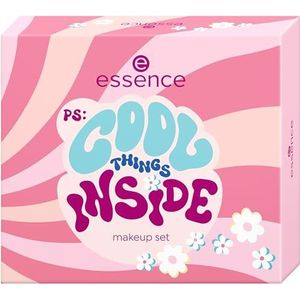 essence - PS: Cool Things Inside - Gezichtsmake-up Set - Natuurlijke Nude Tinten - 8 Essentiële Producten