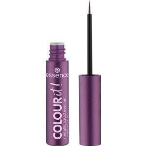 Essence - Colour It! - Metallic Liquid Liner - 02 Dark Cherry - 3 ml