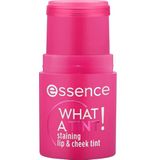 essence - What A Tint! - Lip & Cheek Tint - Blush - Nr. 10 - Raspberry Vibes - 5 g