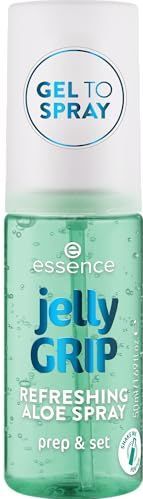 essence - Jelly Grip Refreshing Aloe Spray - Fixing Spray - Transparant - 50 ml