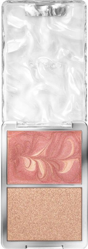 Catrice - UNDERWATER SECRETS - Highlighter Duo - Tint C01 Sea Me Glow - 7.4 g