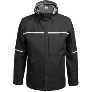 QUALITEX HIGH QUALITY WORKWEAR Hardshelljacke RESIST schwarz Herren: 3XL