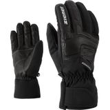 Ziener Volwassenen GLYXUS AS(R) Glove Alpine skihandschoenen/wintersport | Waterdicht, ademend, zwart (black), 8,5