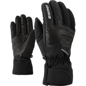 Ziener Volwassenen GLYXUS AS(R) Glove Alpine skihandschoenen/wintersport | Waterdicht, ademend, zwart (black), 10