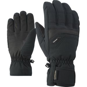 Ziener Heren Glyn GTX Gore Plus Warm Glove Alpine skihandschoenen, zwart (zwart), 9