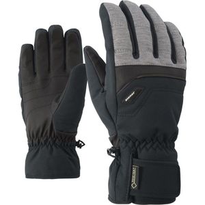 Ziener Glyn GTX Gore Plus Warm Glove Alpine skihandschoenen, voor heren, grijs (dark melange), 8