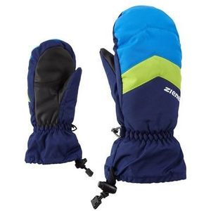 Ziener Lettero AS MITTEN handschoen junior skihandschoenen/wintersport | waterdicht, ademend, blauw (navy), 4,5