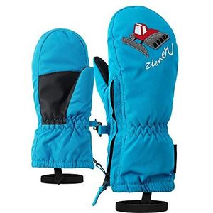 Ziener Baby LE ZOO MINIS handschoen skihandschoenen/wintersport | warm, ademend, blauw (zee), 86 cm