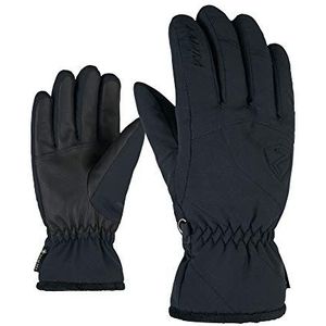 Ziener Gloves Karri Gore Tex skihandschoenen voor dames, zwart 7.5