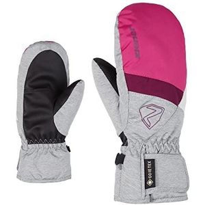 Ziener Levin Skihandschoenen voor kinderen, uniseks, pop roze/licht melange 4
