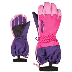 Ziener Baby LEVIO AS Minis Glove Skihandschoenen/Wintersport | Waterdicht, ademend, Dark Purple, 92cm
