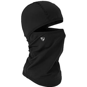 Ziener ILKER Onderhelm Mask Gezichtsmasker voor volwassenen, skihelm, wintersport, zwart, L