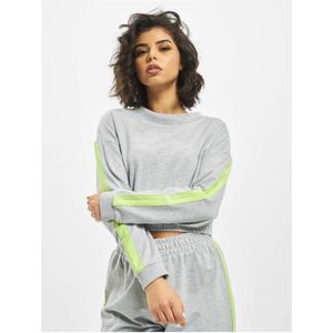 DEF - Chelsea Crop Sweater/Trui - Grijs