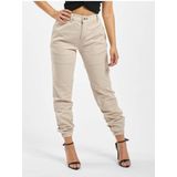 DEF - Xana - Chino Broek - Beige - Rechte Pijpen