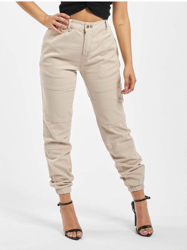 DEF - Xana - Chino Broek - Beige - Rechte Pijpen