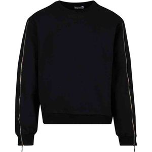 Thug Life - Anti Pullover Crewneck sweater/trui - Zwart