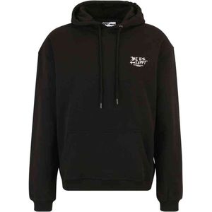 DEF Sweatshirt 'Cherry'  groen / kersrood / zwart / natuurwit