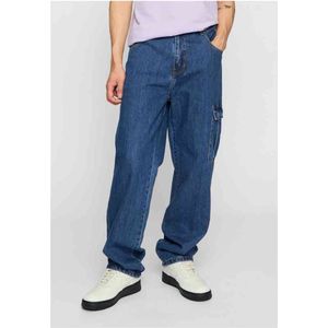 Dangerous DNGRS - Jeans - Blauw - Loosefit - Lang/maxi